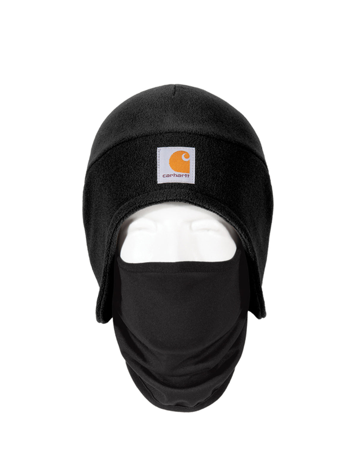 Unisex Fleece 2-In-1 Headwear - CTA202 - Black