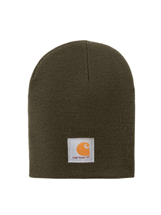 Unisex Acrylic Knit Hat - CTA205 - Dark Green