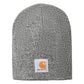 Unisex Acrylic Knit Hat - CTA205 - Heather Grey/ Coal Heather