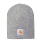 Unisex Acrylic Knit Hat - CTA205 - Heather Grey