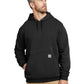 Men's 1-Pocket Midweight Hooded Sweatshirt - CTK121 - Black