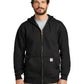 Men's Midweight Zippered Sweatshirt - CTK122 - Black