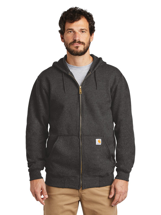 Men's Midweight Zippered Sweatshirt - CTK122 - Carbon Heather
