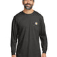 Men's 1-Pocket Long Sleeve T-Shirt - CTK126 - Carbon Heather