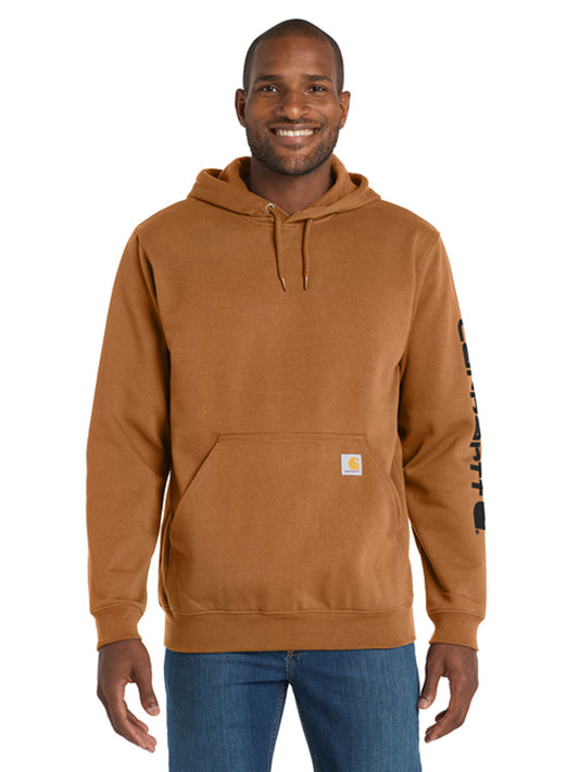 Men's 1-Pocket Midweight Hooded Sweatshirt - CTK288 - Carhartt Brown