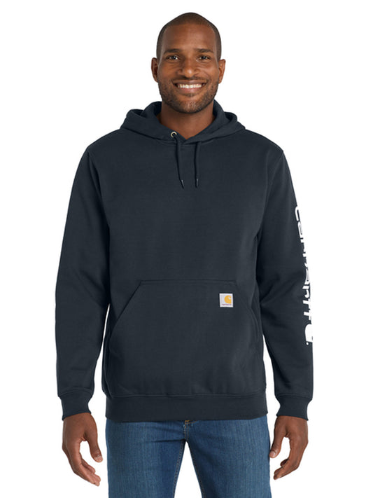 Men's 1-Pocket Midweight Hooded Sweatshirt - CTK288 - New Navy