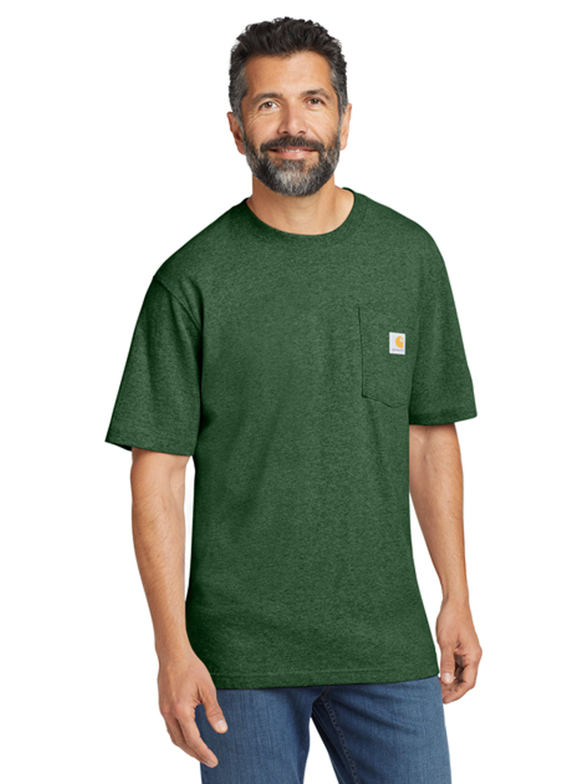 Men's 1-Pocket Short Sleeve T-Shirt - CTK87 - North Woods Heather