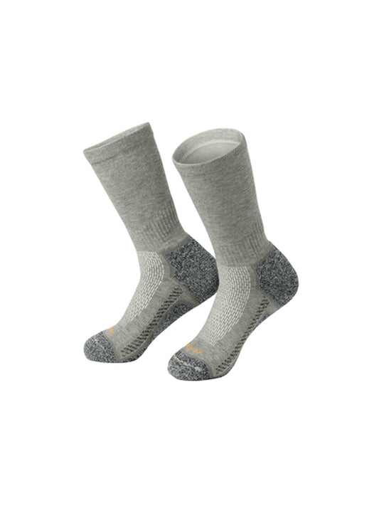 Unisex Midweight 3-Pack Crew Sock - CTSC4223 - Charcoal