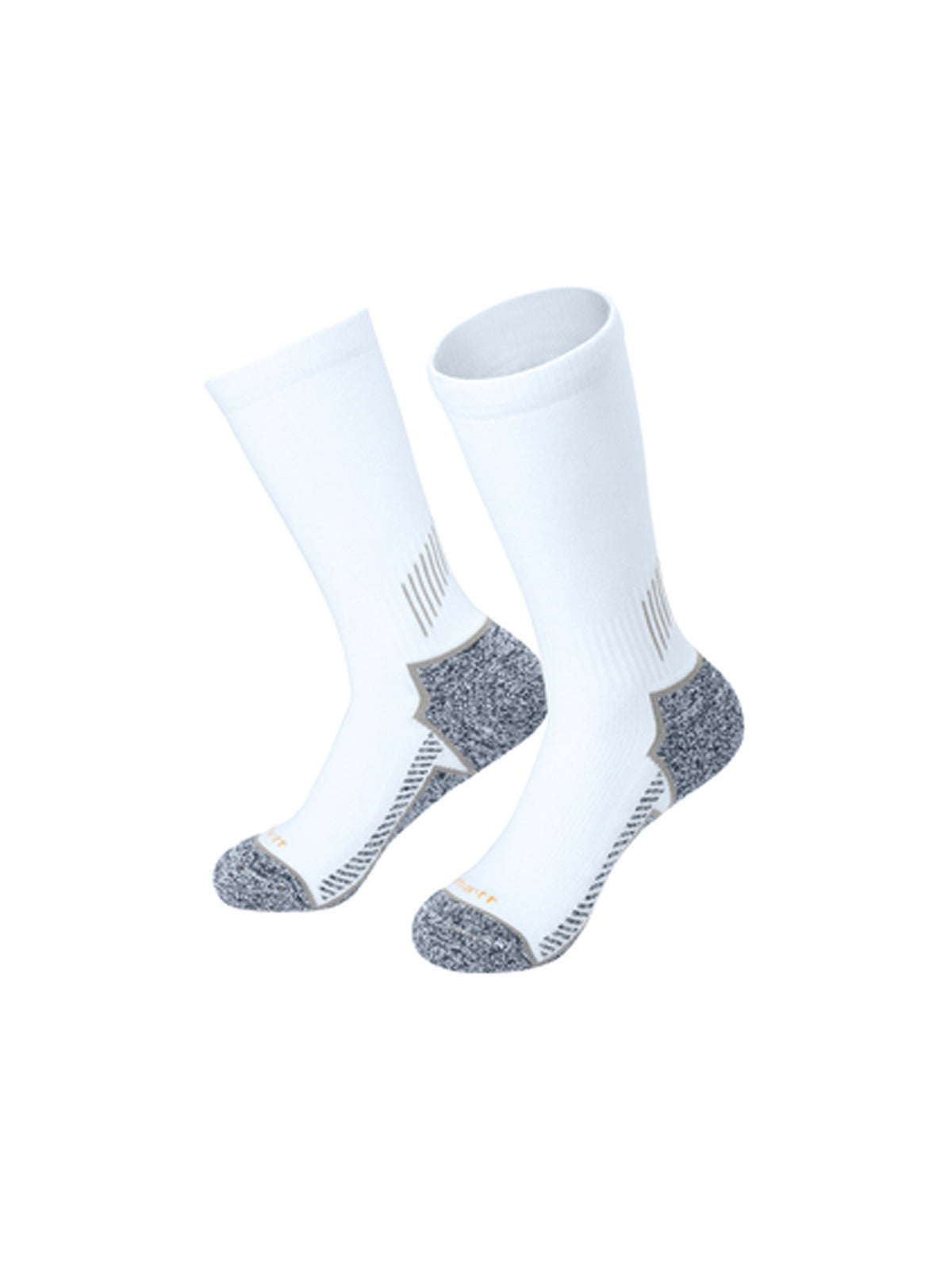 Unisex Midweight 3-Pack Crew Sock - CTSC4223 - White
