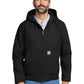 Men's 4-Pocket Tall Washed Duck Jacket - CTT104050 - Black