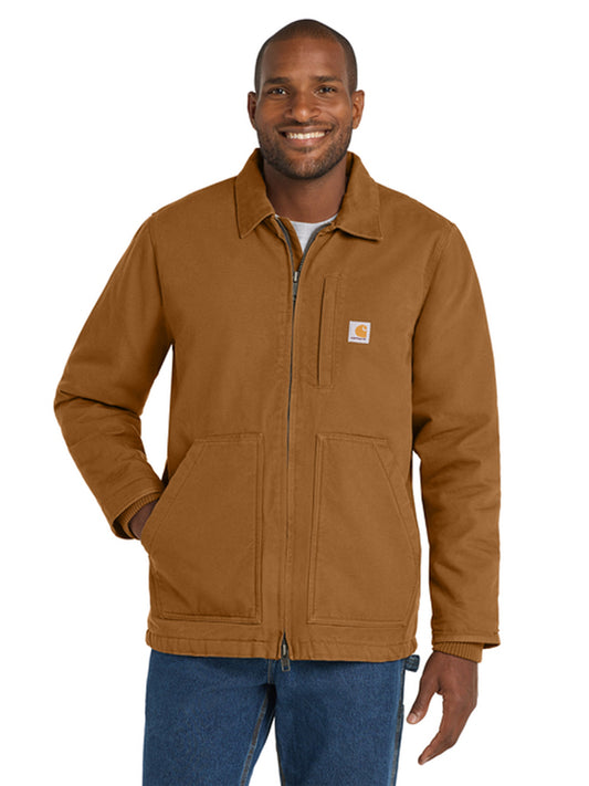 Men's 5-Pocket Tall Sherpa-Lined Coat - CTT104293 - Carhartt Brown