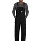 Men's 6-Pocket Tall Duck Insulated Overalls - CTT106672 - Black