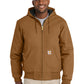 Men's 4-Pocket Tall Quilted-Flannel-Lined Jacket - CTT106677 - Carhartt Brown