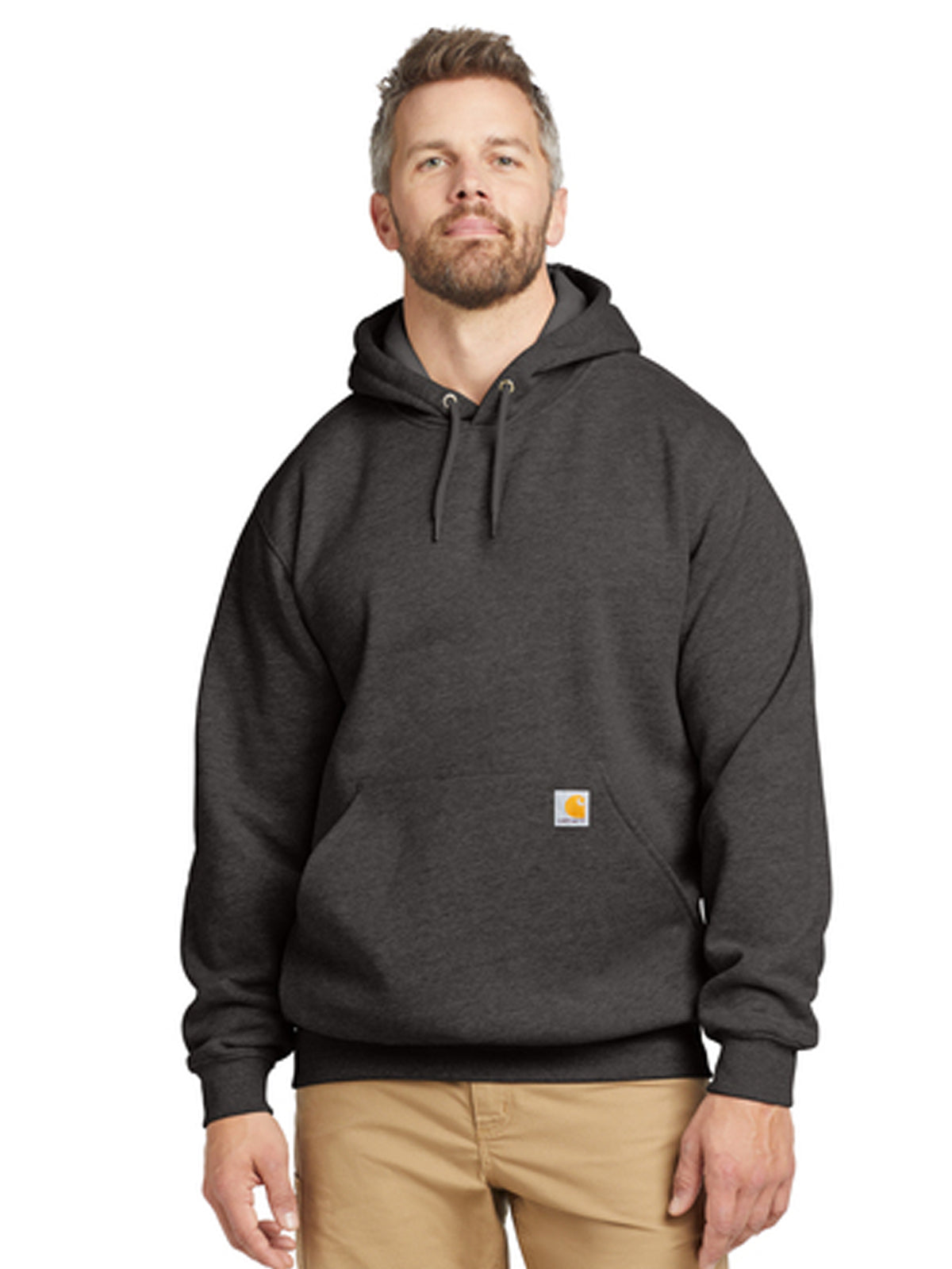 Men's 1-Pocket Tall Hooded Sweatshirt - CTTK121 - Carbon Heather