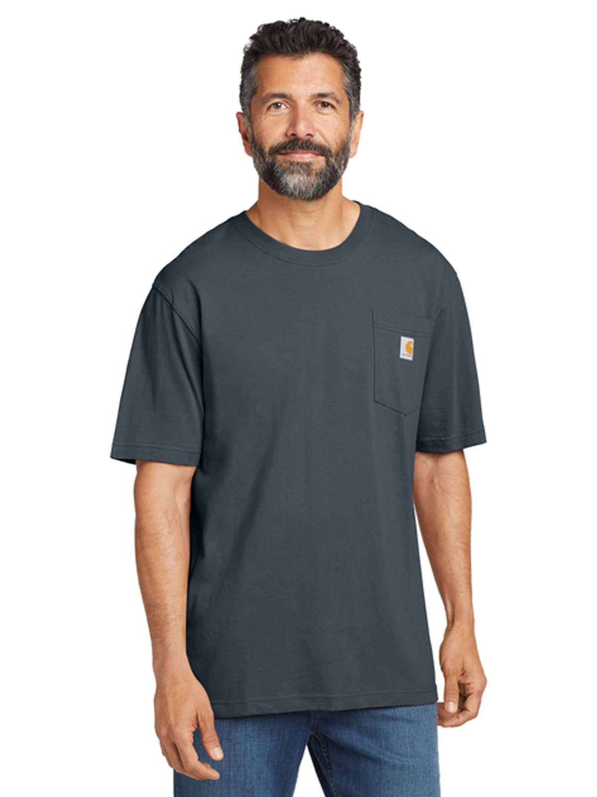 Men's 1-Pocket Tall Short Sleeve T-Shirt - CTTK87 - Bluestone