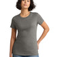 Women's Pocketless Short Sleeve T-Shirt - DM104L - Heathered Charcoal