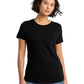 Women's Pocketless Short Sleeve T-Shirt - DM104L - Jet Black