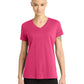 Women's Pocketless V-Neck T-Shirt - DM1170L - Dark Fuchsia