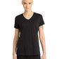 Women's Pocketless V-Neck T-Shirt - DM1170L - Jet Black