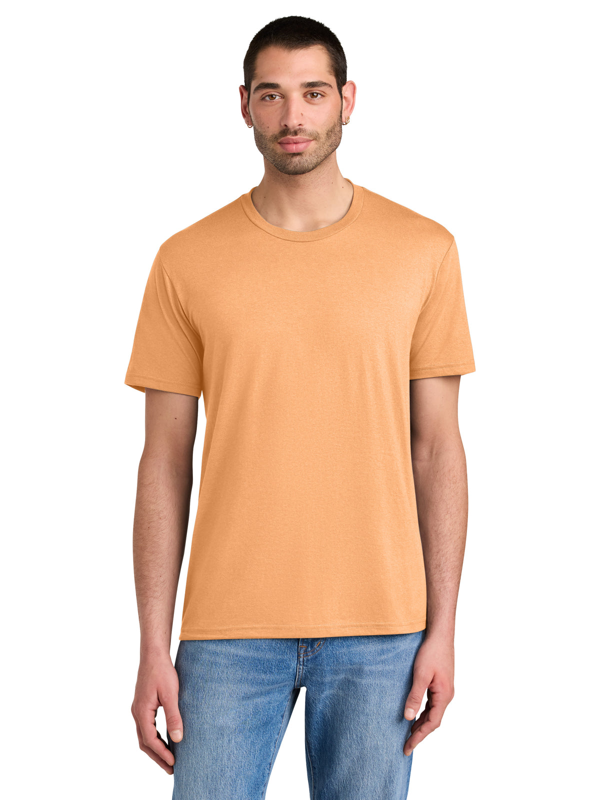 Men's District Perfect Tri Tee - DM130 - Apricot