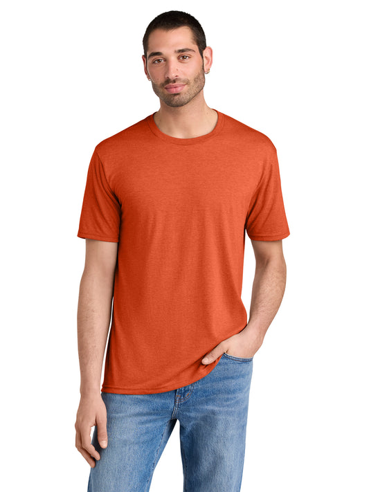Men's District Perfect Tri Tee - DM130 - Deep Orange Heather