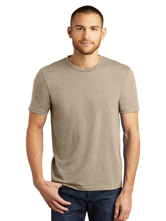 Men's District Perfect Tri Tee - DM130 - Desert Tan Heather
