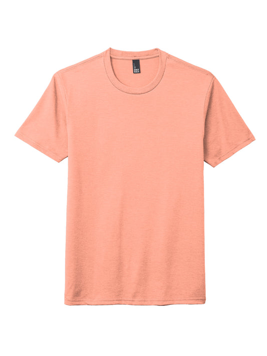 Men's District Perfect Tri Tee - DM130 - Heathered Dusty Peach
