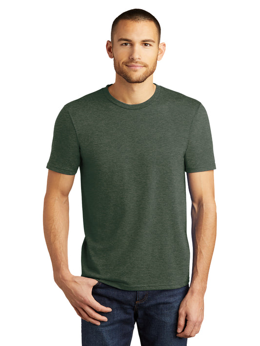 Men's District Perfect Tri Tee - DM130 - Heathered Forest Green