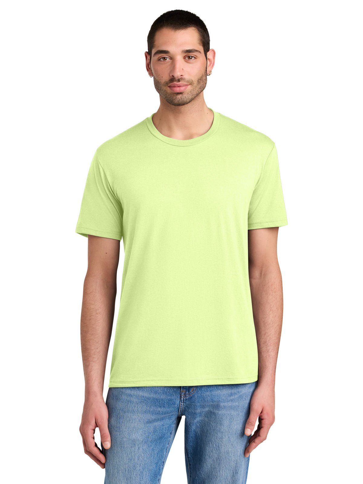 Men's District Perfect Tri Tee - DM130 - Lemongrass