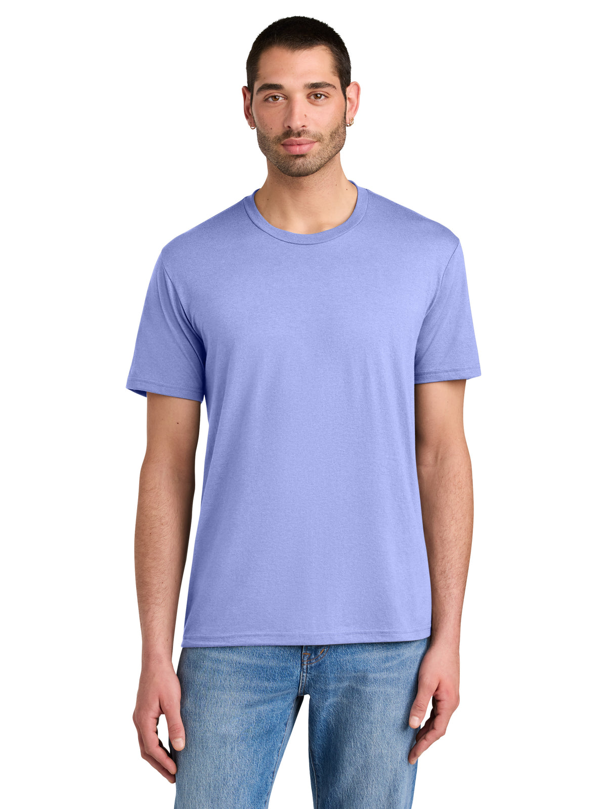 Men's District Perfect Tri Tee - DM130 - Soft Lilac