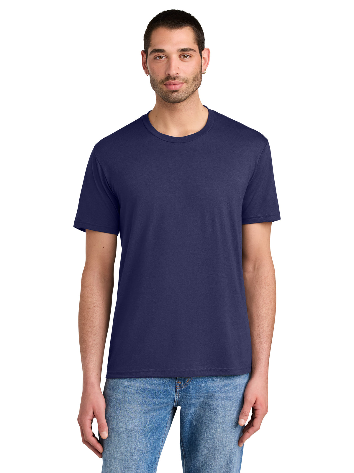 Men's District Perfect Tri Tee - DM130 - Tanzanite