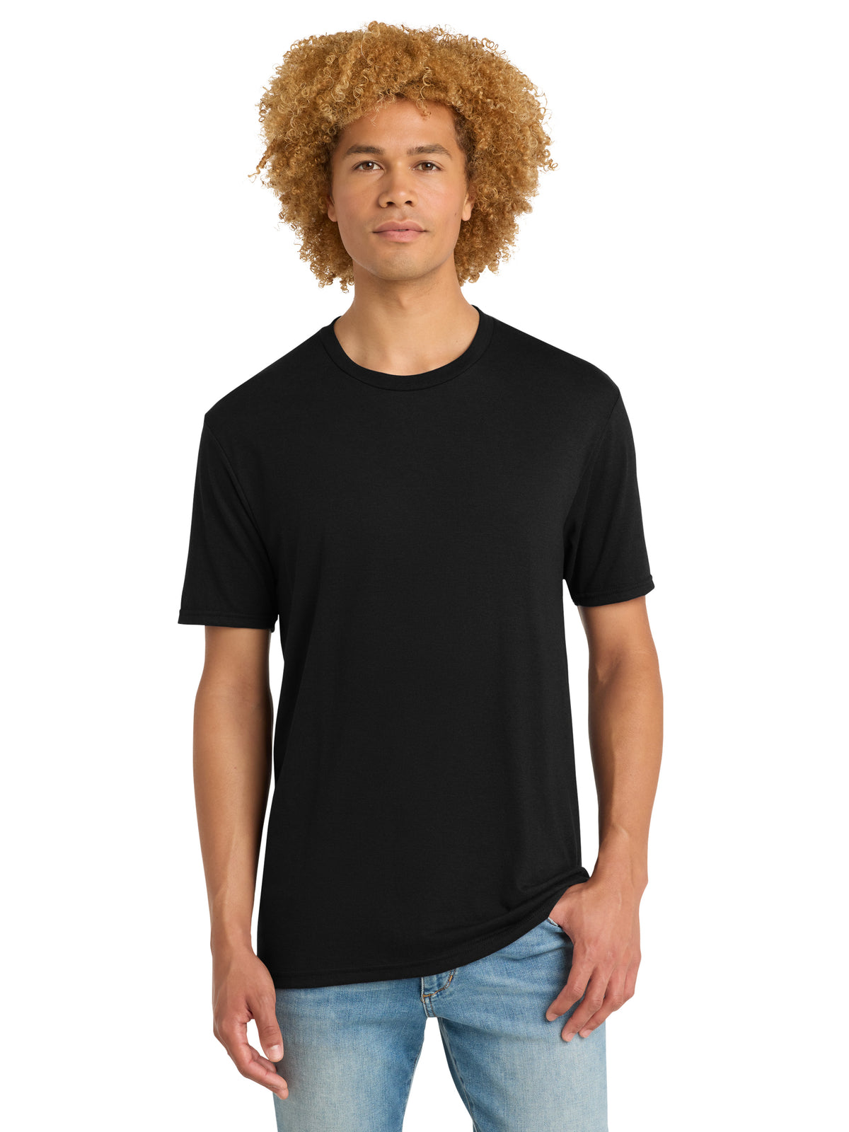 Men's District Perfect Tri DTG T-Shirt - DM130DTG - Black