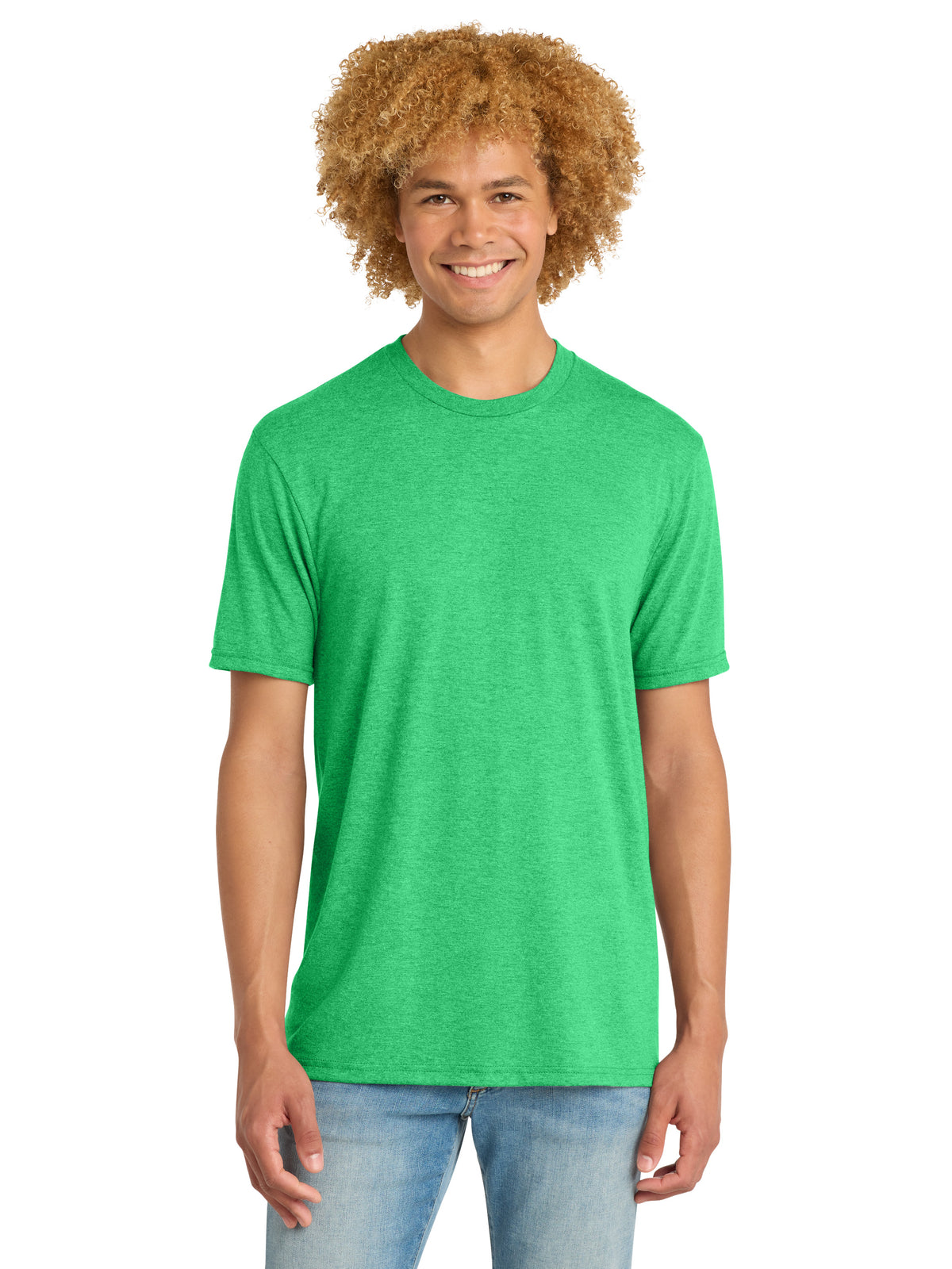 Men's District Perfect Tri DTG T-Shirt - DM130DTG - Green Frost