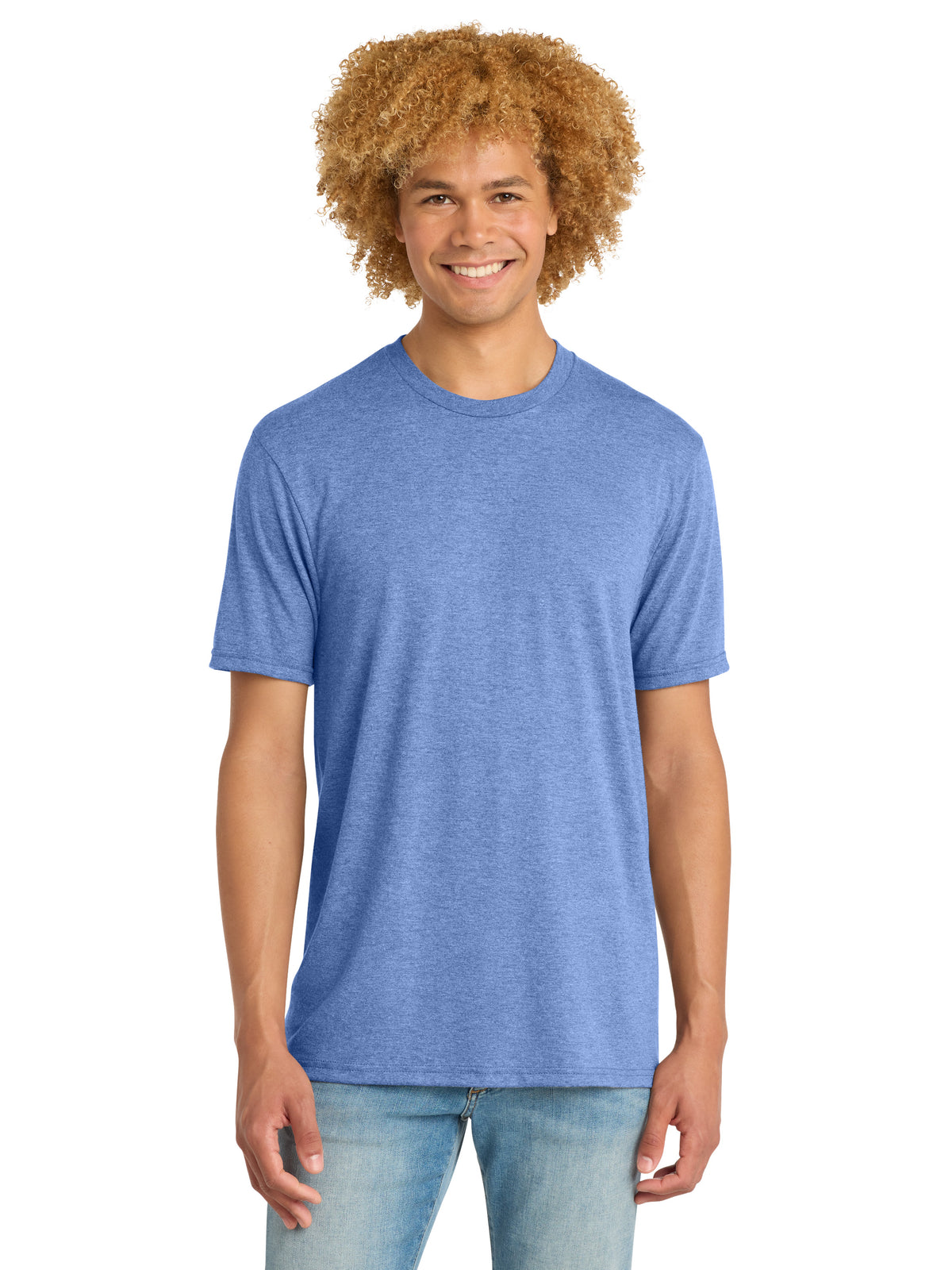 Men's District Perfect Tri DTG T-Shirt - DM130DTG - Maritime Frost