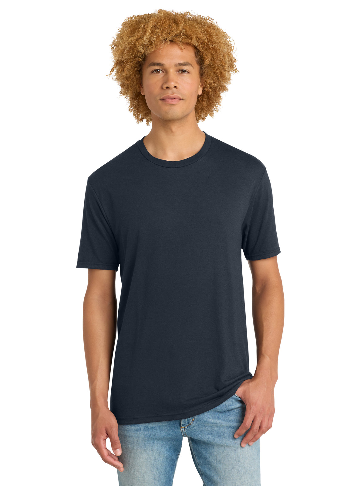 Men's District Perfect Tri DTG T-Shirt - DM130DTG - New Navy