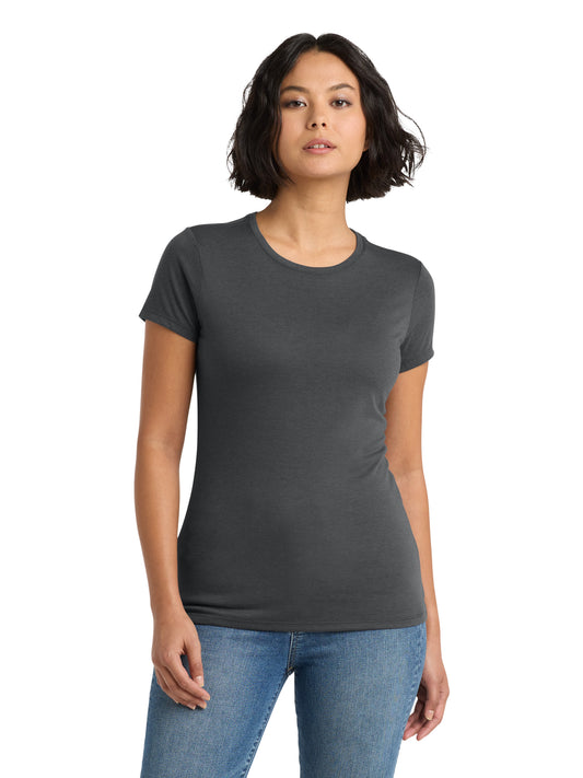 Women's Perfect Tri Tee - DM130L - Charcoal