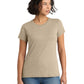 Women's Perfect Tri Tee - DM130L - Desert Tan Heather