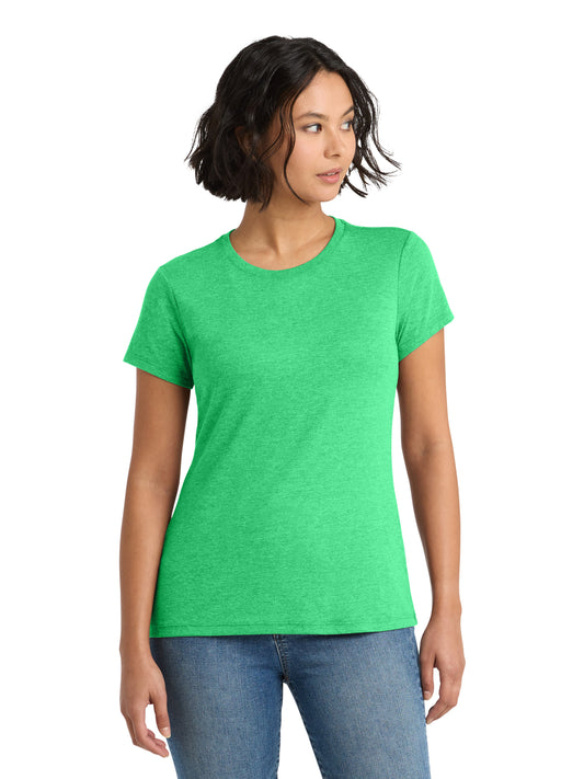 Women's Perfect Tri Tee - DM130L - Green Frost