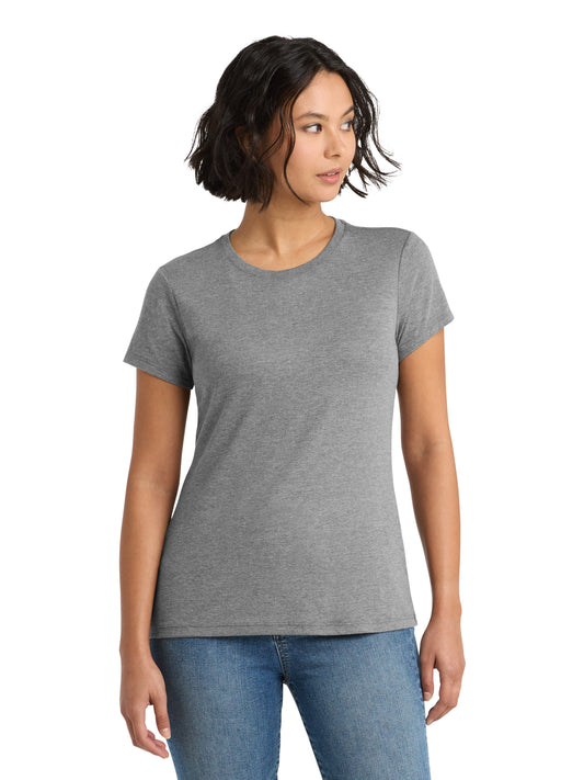 Women's Perfect Tri Tee - DM130L - Grey Frost