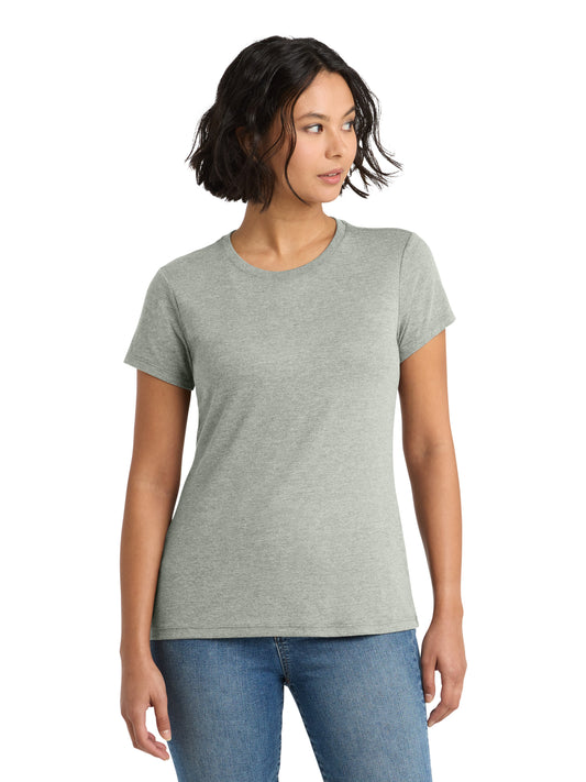 Women's Perfect Tri Tee - DM130L - Heathered Grey