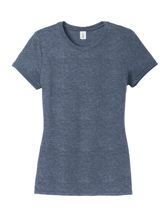 Women's Perfect Tri Tee - DM130L - Navy Frost