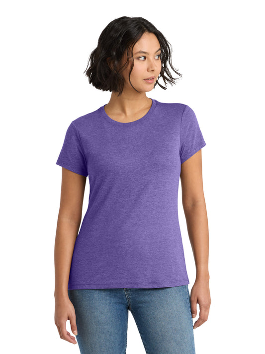 Women's Perfect Tri Tee - DM130L - Purple Frost
