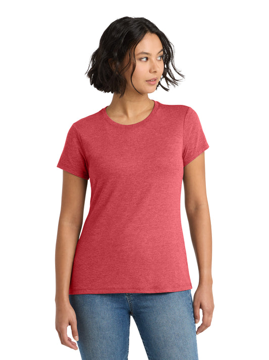 Women's Perfect Tri Tee - DM130L - Red Frost