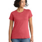 Women's Perfect Tri Tee - DM130L - Red Frost