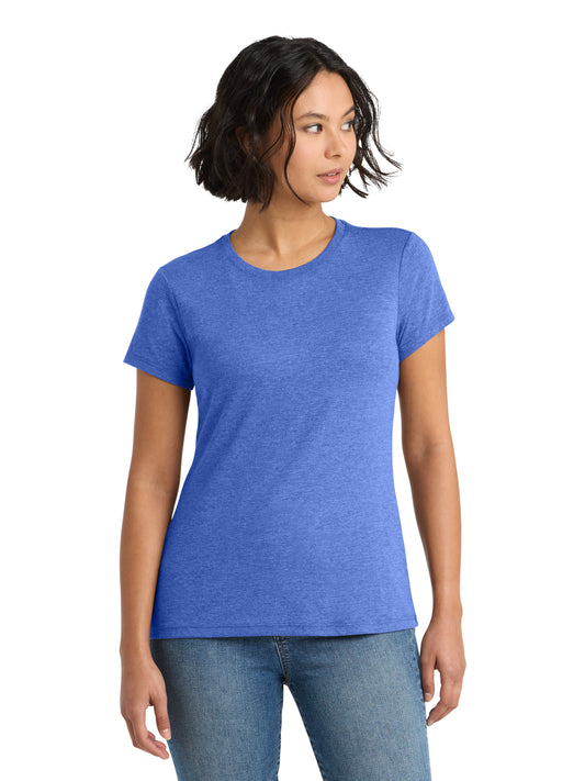 Women's Perfect Tri Tee - DM130L - Royal Frost