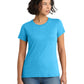 Women's Perfect Tri Tee - DM130L - Turquoise Frost