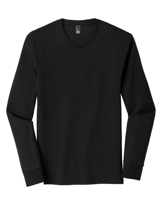 Men's District Perfect Tri Long Sleeve Tee - DM132 - Black