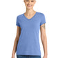 Women’s Perfect Tri V-Neck Tee - DM1350L - Maritime Frost