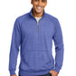 Men's Lightweight Fleece 1/4-Zip Sweatshirt - DM392 - Deep Royal Heather