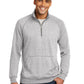 Men's Lightweight Fleece 1/4-Zip Sweatshirt - DM392 - Grey Heather